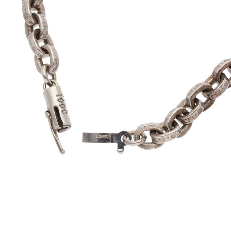 Chrome Hearts Paper Chain 18 Silver Necklace — view 5