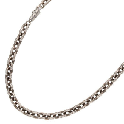 Chrome Hearts Paper Chain 18 Silver Necklace