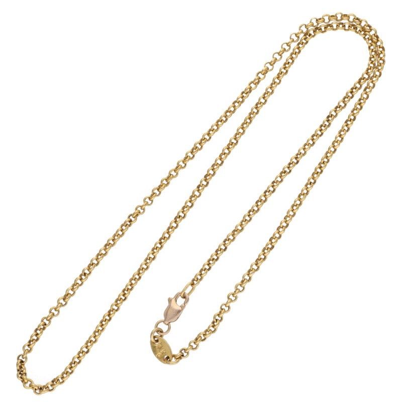 Chrome Hearts 22k Neckchain Roll Chain Vintage Gold Necklace — view 2