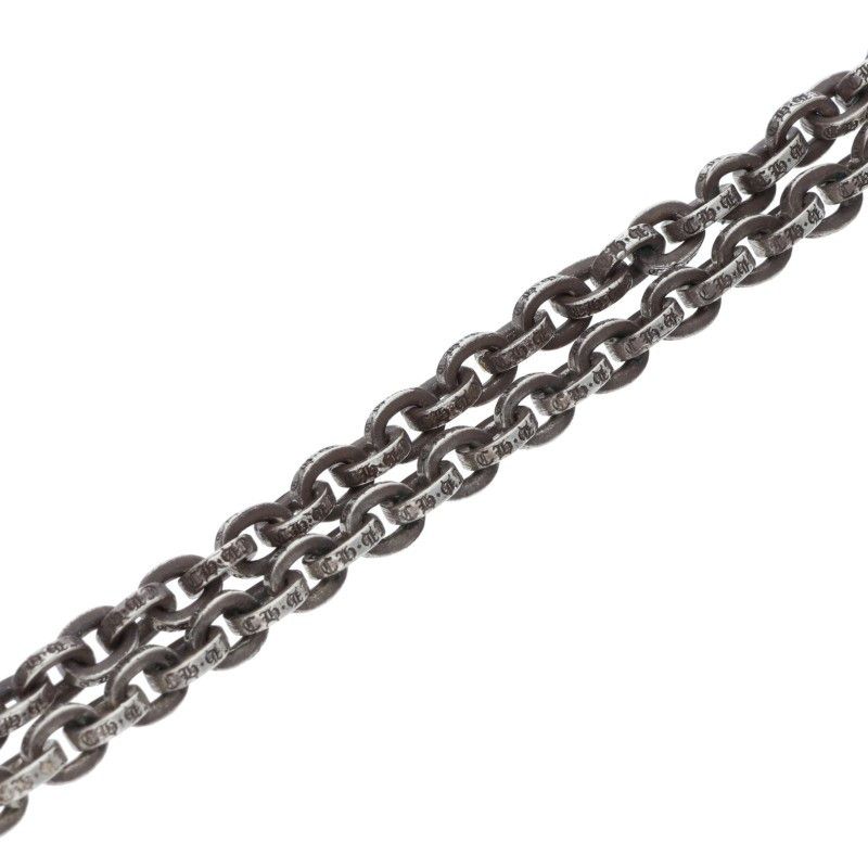 Chrome Hearts Paper Chain 20 Silver Necklace — view 5