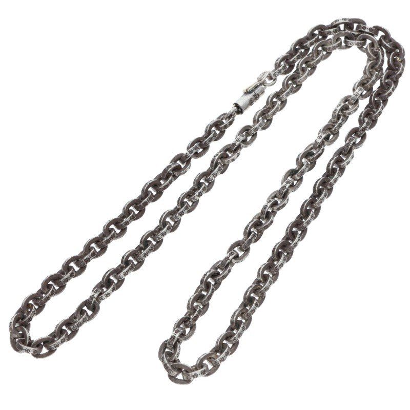 Chrome Hearts Paper Chain 20 Silver Necklace — view 2
