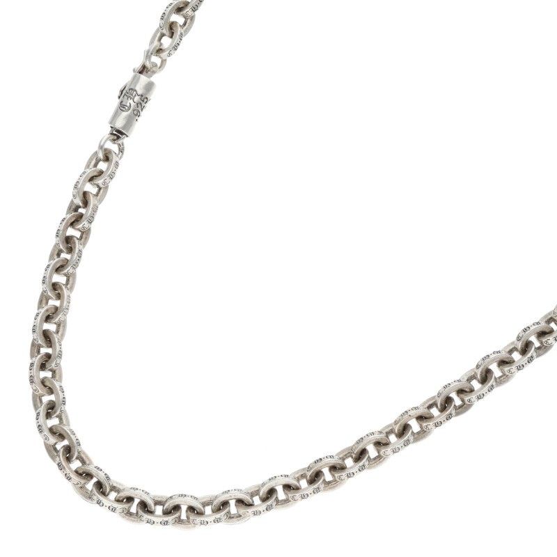 Chrome Hearts Paper Chain 20 Silver Necklace