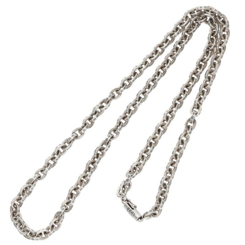 Chrome Hearts Paper Chain 20 Silver Necklace — view 2