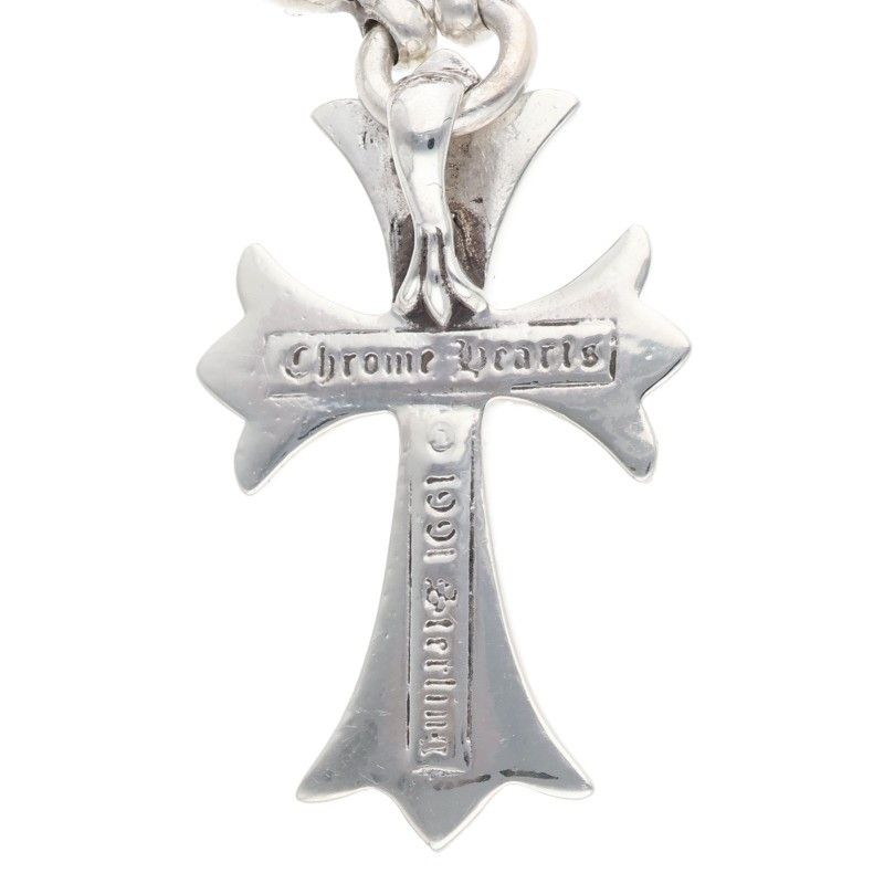 Chrome Hearts 1 Crsbl Chn Sml CH Crs Cross Ball Chain Small CH Silver Necklace — view 3