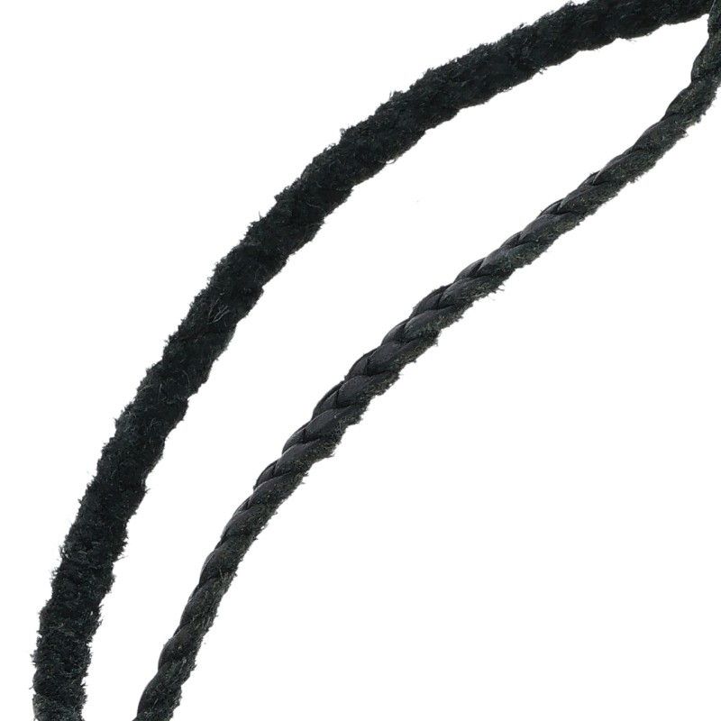Chrome Hearts CH Crs Sml CL Small CH Cross Crimp Silver Necklace — view 5
