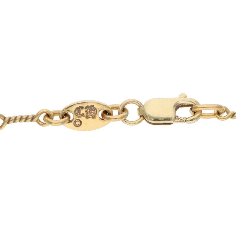 Chrome Hearts 22k Neckchain Twist Chain Gold Necklace — view 3