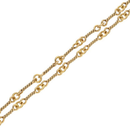Chrome Hearts 22k Neckchain Twist Chain Gold Necklace — view 5