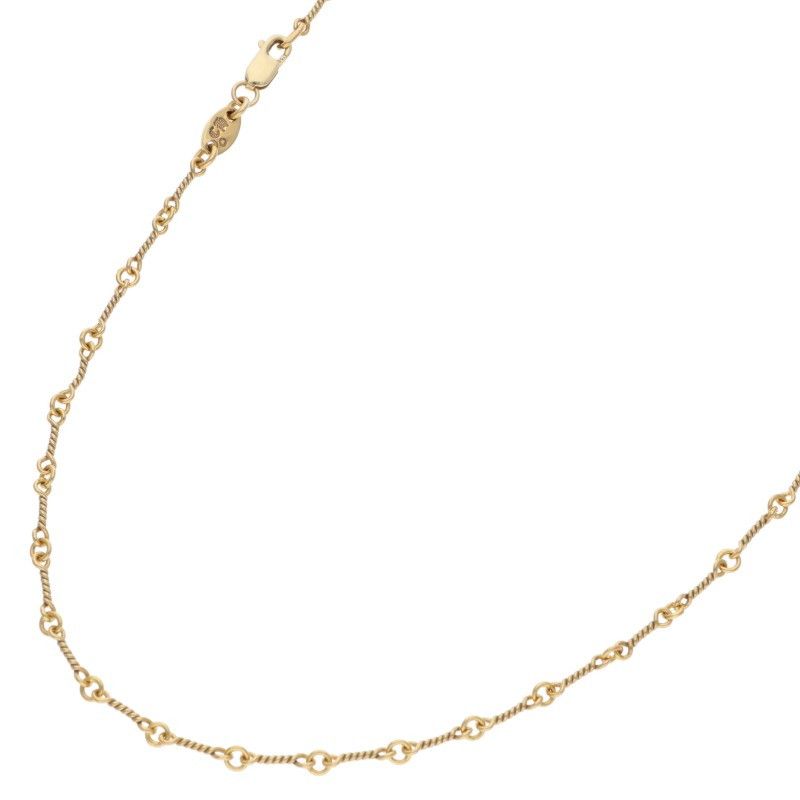Chrome Hearts 22k Neckchain Twist Chain Gold Necklace