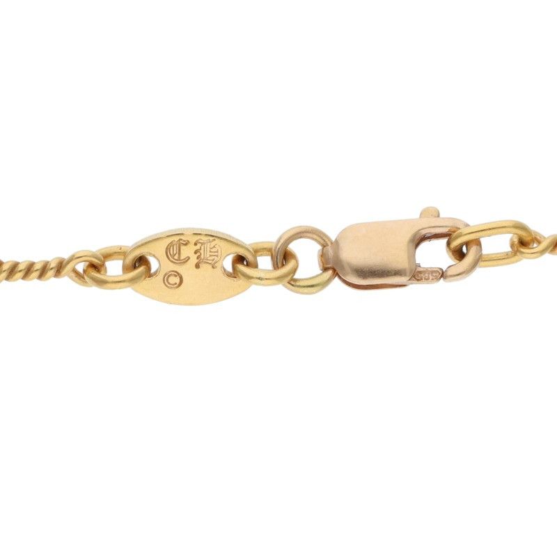 Chrome Hearts 22k Neckchain Twist Chain Gold Necklace — view 3