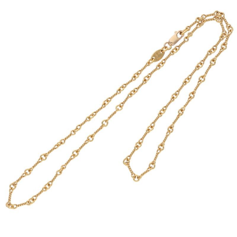 Chrome Hearts 22k Neckchain Twist Chain Gold Necklace — view 2
