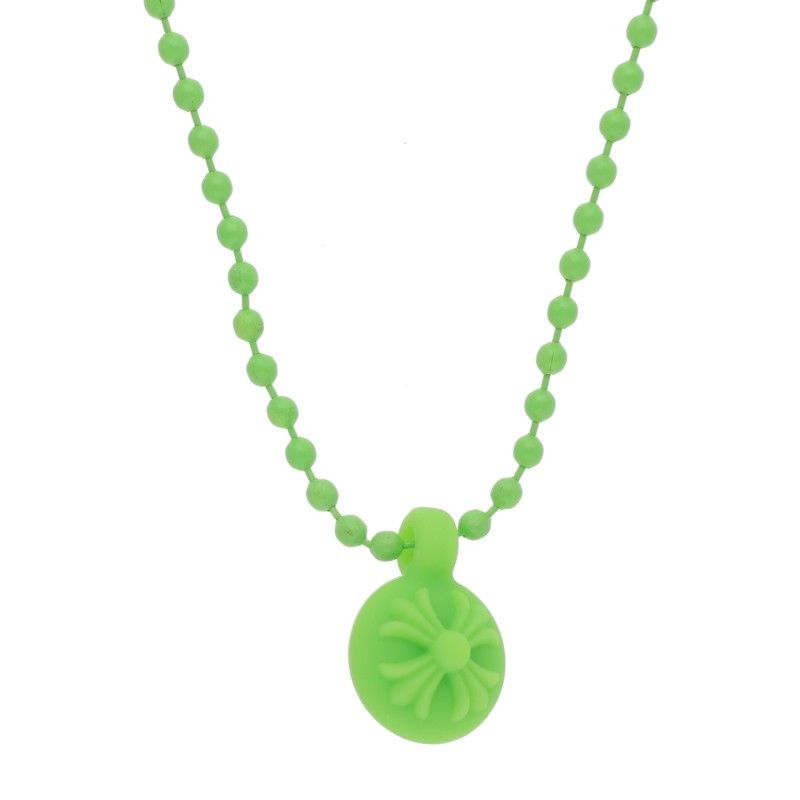 Chrome Hearts Rubber CH Crssball CH Cross Ball Silicon Necklace — view 3