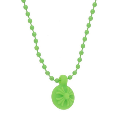 Chrome Hearts Rubber CH Crssball CH Cross Ball Silicon Necklace — view 3