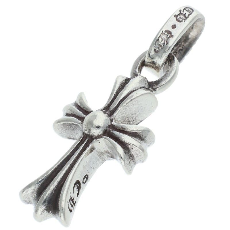 Chrome Hearts Crs Baby Fat Silver Necklace Top