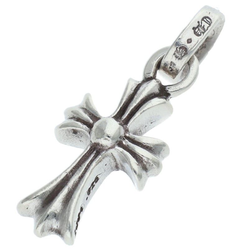 Chrome Hearts Crs Baby Fat Silver Necklace Top — view 2