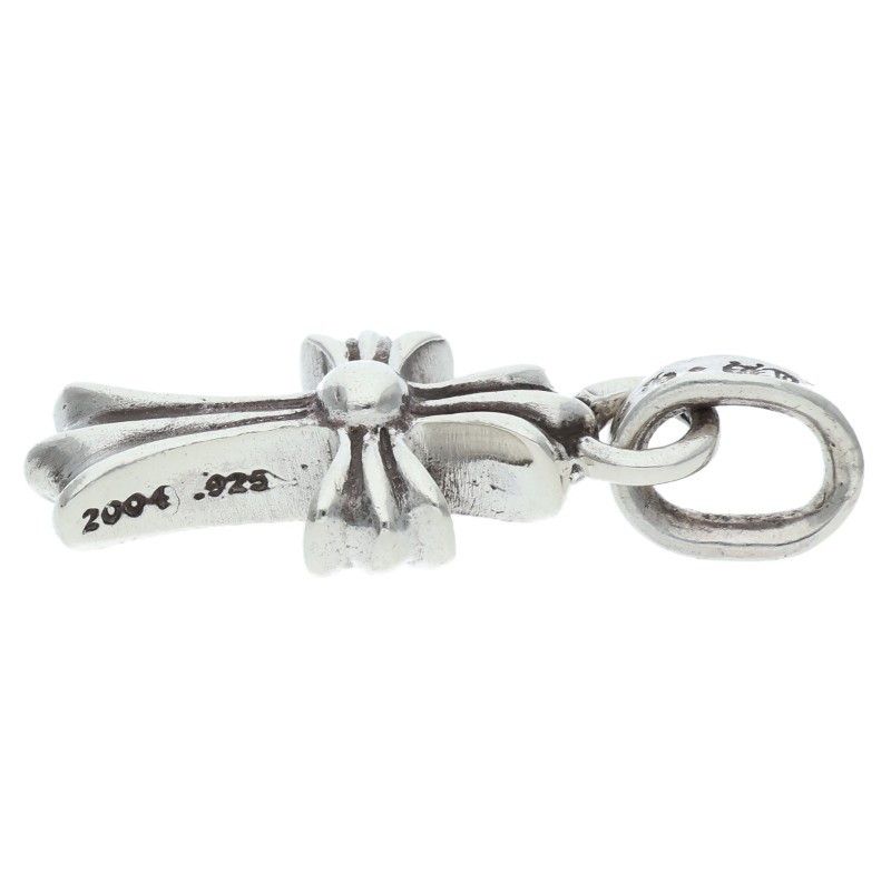 Chrome Hearts Crs Baby Fat Silver Necklace Top — view 4
