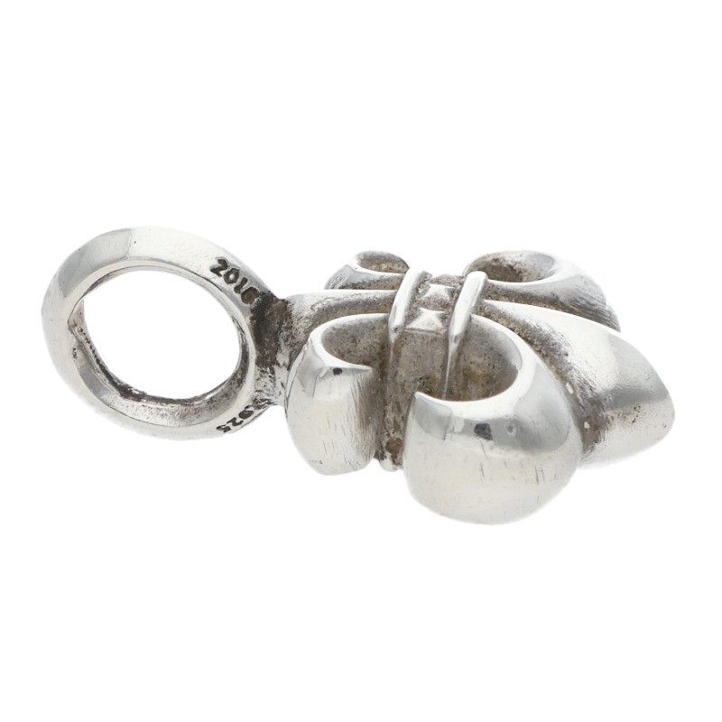 Chrome Hearts B Stack BS Fluer V2 BS Charm Silver Necklace Top — view 4