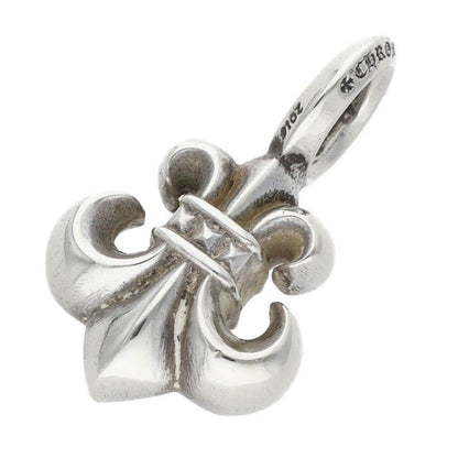Chrome Hearts B Stack BS Fluer V2 BS Charm Silver Necklace Top