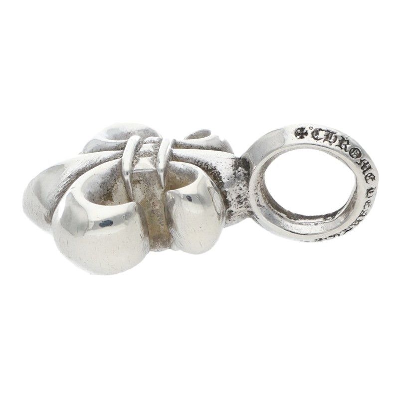 Chrome Hearts B Stack BS Fluer V2 BS Charm Silver Necklace Top — view 3