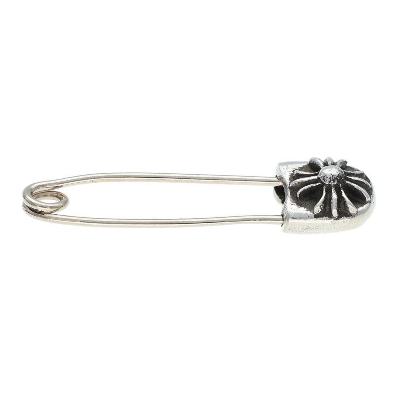 Chrome Hearts Safety Pin SM Small Pin Silver Necklace Top — view 3
