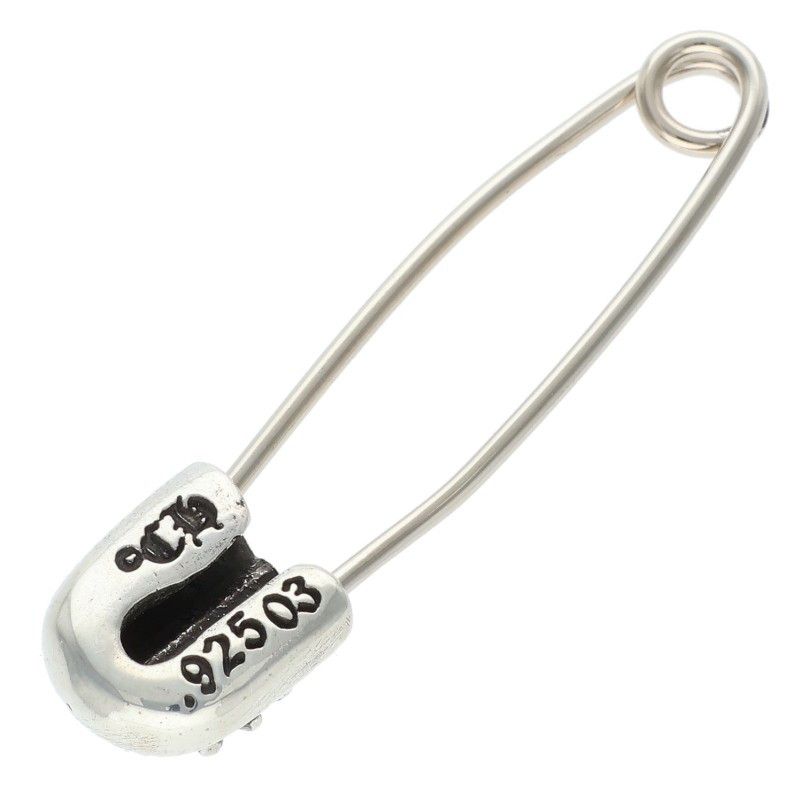 Chrome Hearts Safety Pin SM Small Pin Silver Necklace Top — view 2