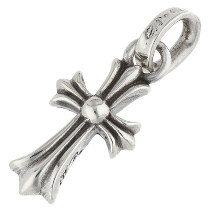 Chrome Hearts Crs Baby Fat Charm Silver Necklace Top — view 2