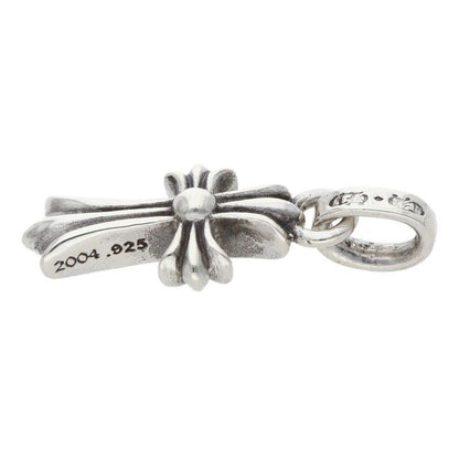 Chrome Hearts Crs Baby Fat Charm Silver Necklace Top — view 4