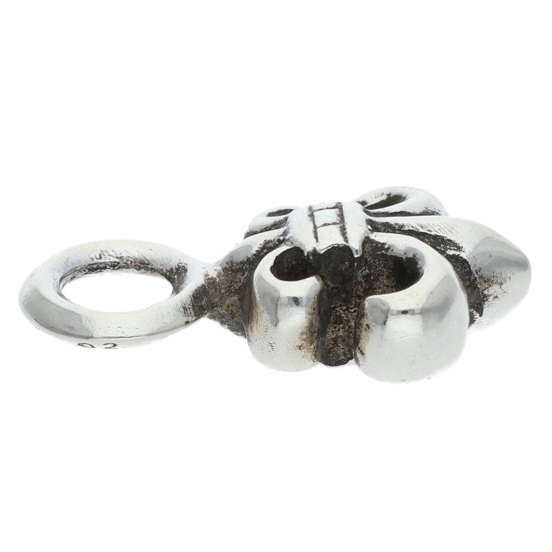 Chrome Hearts B Stack BS Fluer BS Charm Silver Necklace Top — view 4