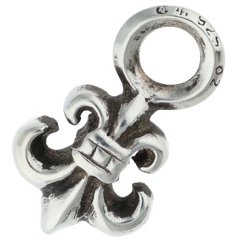 Chrome Hearts B Stack BS Fluer BS Charm Silver Necklace Top — view 2