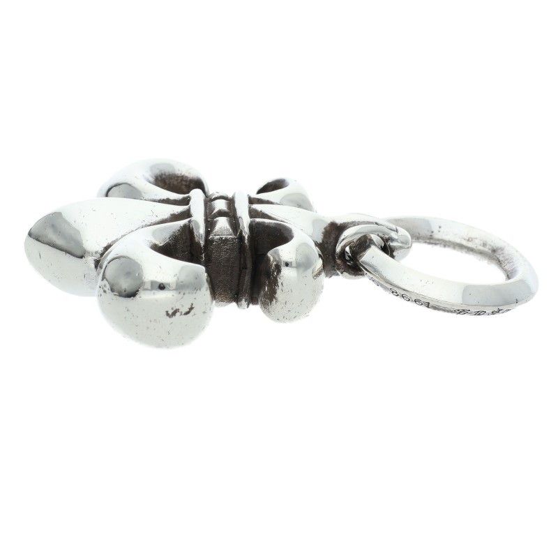 Chrome Hearts BS Fluer BS Pendant Silver Necklace — view 4