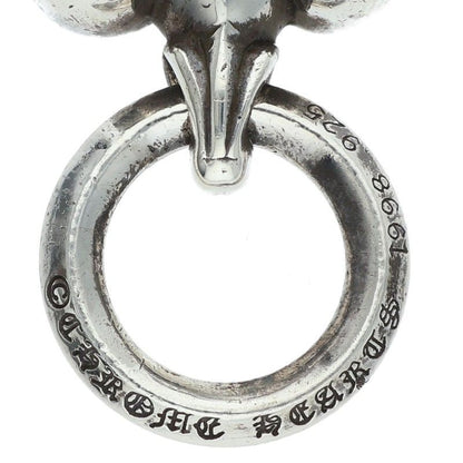 Chrome Hearts BS Fluer BS Pendant Silver Necklace — view 3
