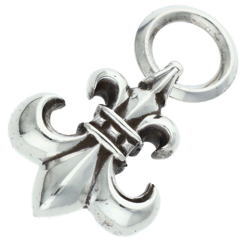 Chrome Hearts BS Fluer BS Pendant Silver Necklace