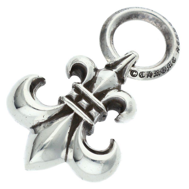 Chrome Hearts BS Fluer BS Pendant Silver Necklace — view 2