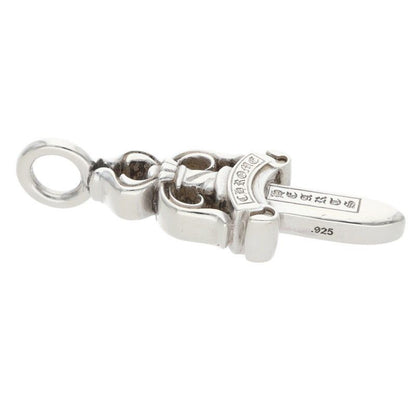 Chrome Hearts Double Dagger Pendant Silver Necklace — view 4