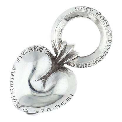 Chrome Heart Pendant Silver Necklace — view 2