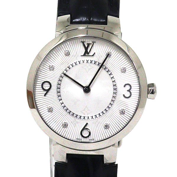Louis Vuitton Watch Tumble Slim MM Quartz Polished