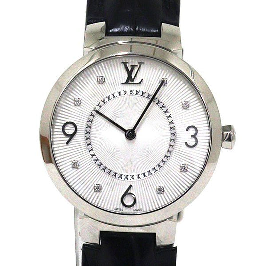 Louis Vuitton Watch Tumble Slim MM Quartz Polished