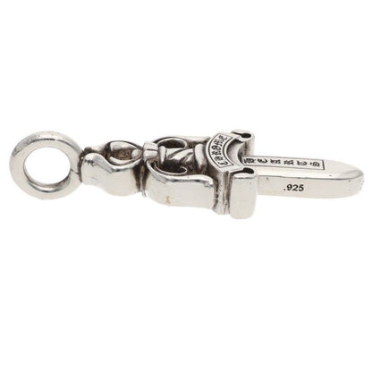 Chrome Hearts Double Dagger Pendant Silver Necklace — view 5