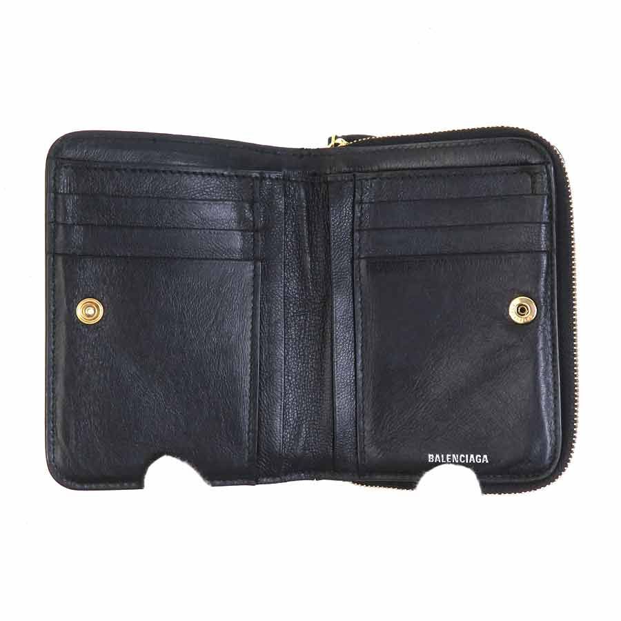Balenciaga Bifold Wallet Black — view 5