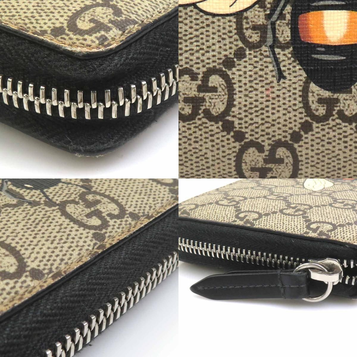 Gucci Zip Around Wallet Bee — view 8