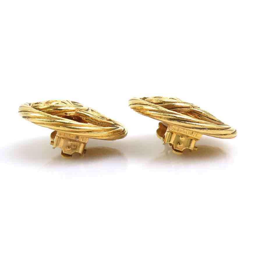 Chanel Earrings CC Logo — view 7