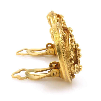 Chanel Earrings CC Logo — view 2