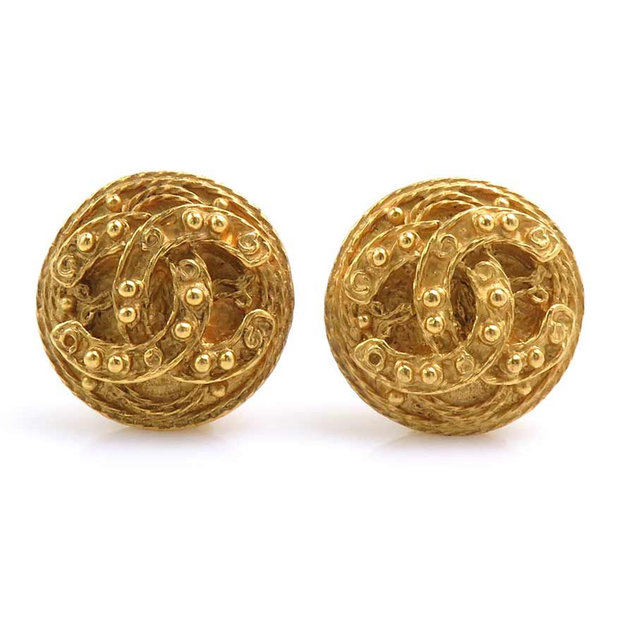Chanel Earrings CC Logo