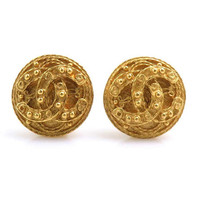 Chanel Earrings CC Logo