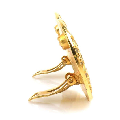 Chanel Earrings CC Logo — view 2