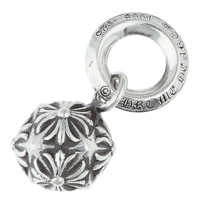 Chrome Hearts Pyramid Plus Ball Pendant Necklace — view 2