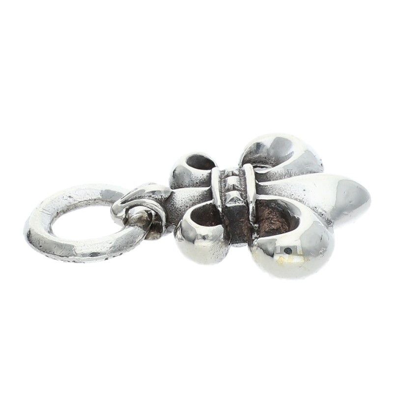 Chrome Hearts BS Fluer Charm BS Vintage Silver Necklace Top — view 4