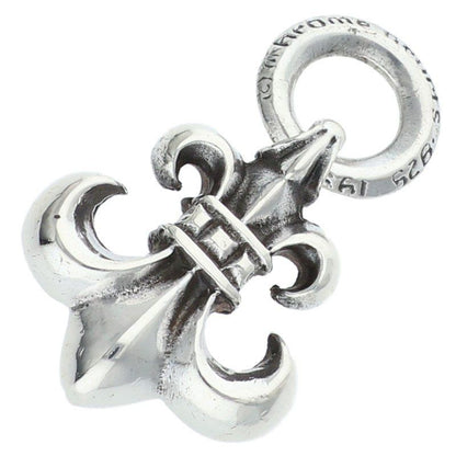 Chrome Hearts BS Fluer Charm BS Vintage Silver Necklace Top — view 2