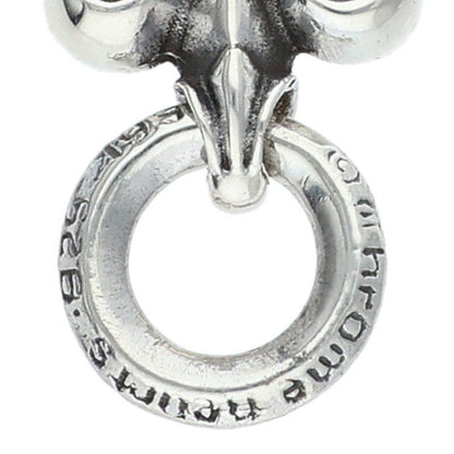 Chrome Hearts BS Fluer Charm BS Vintage Silver Necklace Top — view 3