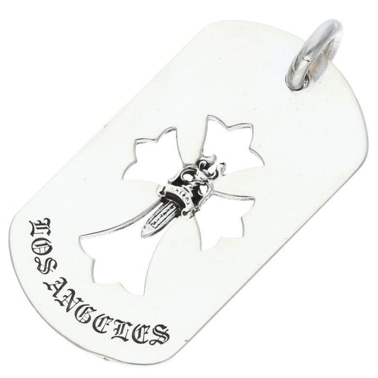 Chrome Hearts D Tag Lrg Ltd Large Dog Tag Los Angeles Limited Necklace Top