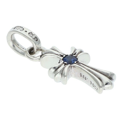 Chrome Hearts Crs Baby Fat Sap Fat 1 Saffiano Charm Silver Necklace Top — view 5